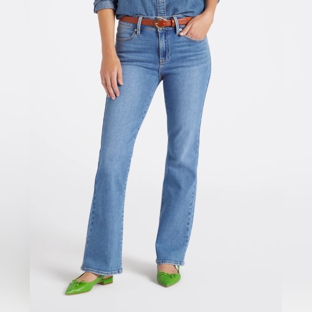 NWOT Just USA Marie High Rise, Indigo, Slim Bootcut Jean, Women's 29/8